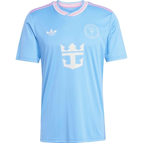 Adidas Mens Inter Miami CF 25/26 Third Messi Jersey Semi Blue Burst