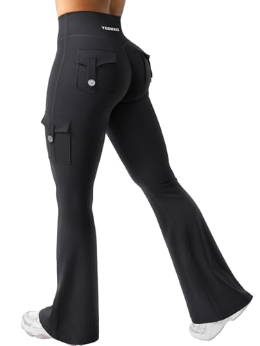 Image of YEOREO CoreFlex Women Workout Flare Leggings