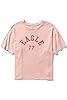 American Eagle Ladies Pink Graphic T-Shirt, pink, S #3
