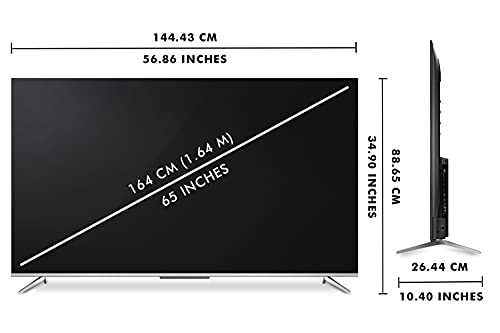 Image of iFFALCON 164 cm (65 inches) 4K Ultra HD Smart Certified Android LED TV 65K71 (Sliver)