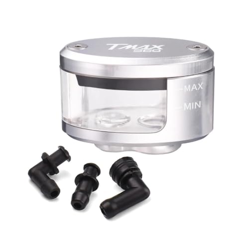 Bocal liquide de frein moto pour Yamaha T-Max 560 argent