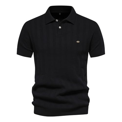 Polo homme en tricot côtelé idéal pour vos terrasses d'été