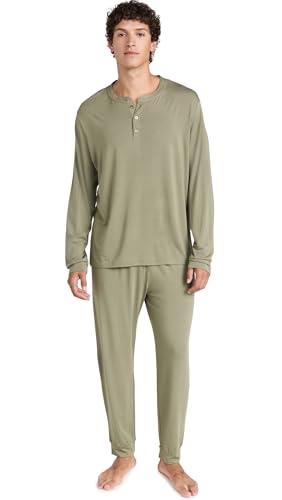 Image of Eberjey Henry Men's Jersey Modal PJ Set