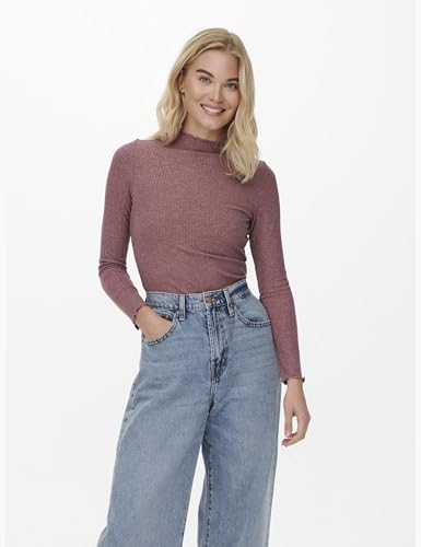 ONLY ONLEMMA / High Neck Top Noos JRS T Shirt Détails : mélangé Femme - vue 3