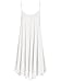ROMWE Women's Summer Spaghetti Strap Sundress Sleeveless Beach Slip Dress White M