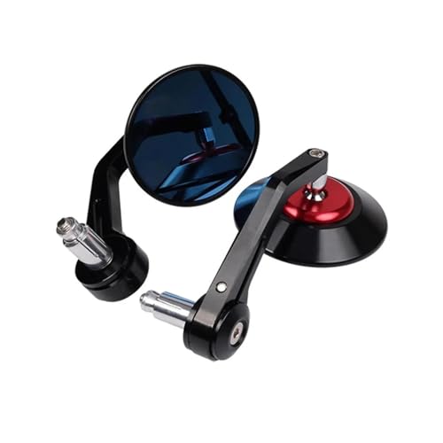 Embouts de guidon rétro Triumph Bonneville Bobber rétroviseur latéral rouge