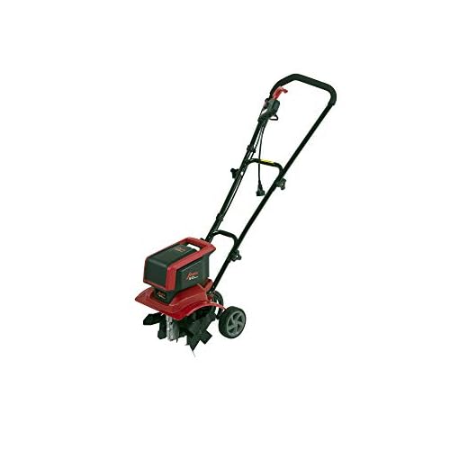 Mantis 3550 Electric Tiller/Cultivator, One Size, Green & Red