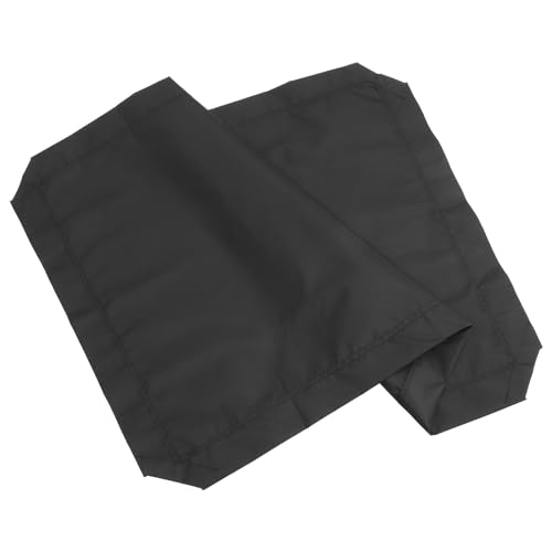 POPETPOP Elevated Dog Bed Removable Washable Cover Breathable PET Hammock for Indoor Use Large Dog Bed Non-Slip Bottom and High Foot Design Suitable for Seasons