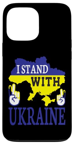 I Stand With Ukraine - Love Stop War - �E�N���C�i�n�} �X�}�z�P�[�X iPhone 13 Pro Max �p