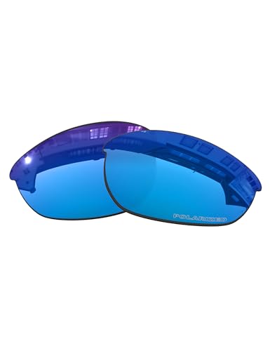 Verres de rechange Oakley Half Wire 2.0 OOWLIT bleu glace, performance et clarté optique