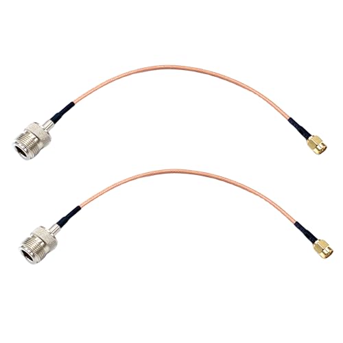 Cable coaxial SMA a N hembra THAODE de 25 cm para mejorar señal de router