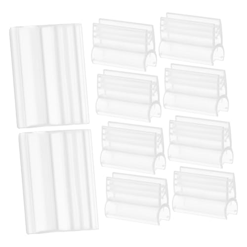 NAMOARLY 60個製グリッドウォールクリップ 小型サインホルダー 耐変形 耐折損設計 ワイヤーラック対応で簡単取り付け可能なディスプレイカー