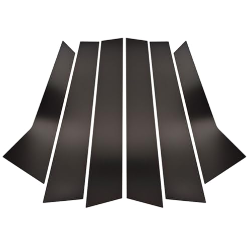 Cubierta adhesiva de columna BC y moldura para puerta de Porsche Macan 2014-2022, 6 uds.
