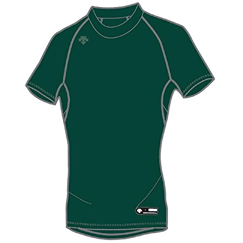 DESCENTE デサント 野球 ハイネック半袖アンダーシャツ DGRN Dグリーン XO STD-720