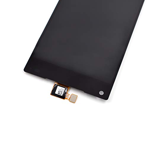 Image of LCD Screen Display with Digitizer Touch Panel Without Bezel Frame Compatible with Sony Xperia Z5 Compact E5803 E5823(Black)