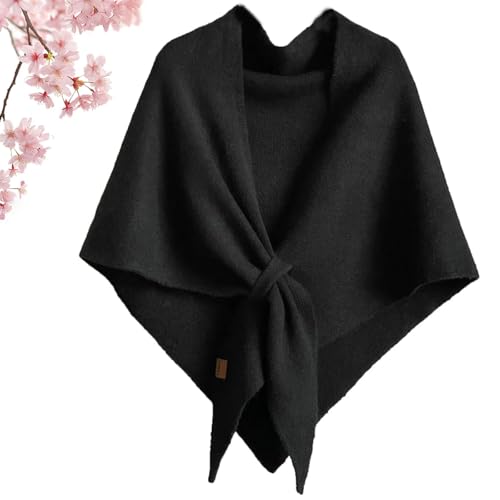 Murou Fashion Shawl, Shawl Wraps For Women, Knitted Shawls Wrap Cardigan Cape Wool Cashmere Shoulder Tops Shawls Scarf