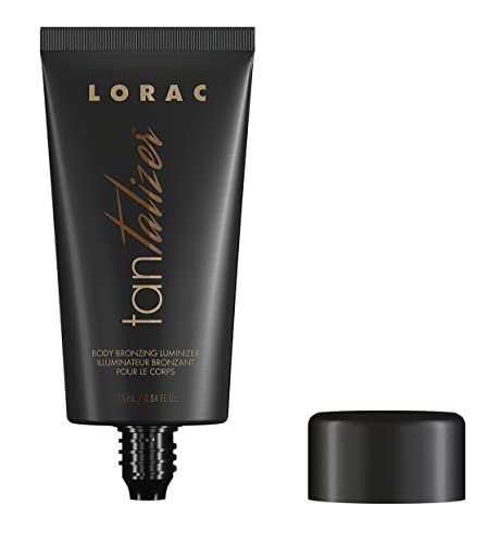 Lorac Tantalizer Body Bronzing Luminizer, Travel Size | Bronzing Lotion | Full Body Bronzer, Antioxidant Infused, Cruelty Free, Gluten Free, Vegan #TOP5
