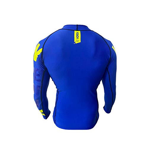 Veste Lycra Storm Manga Longa FPU50+ (P, Azul)