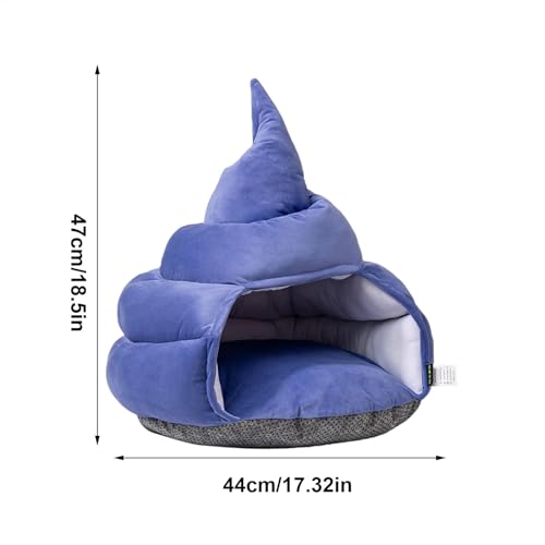 Lit couvert pour chat en forme de tente douce et confortable - 6