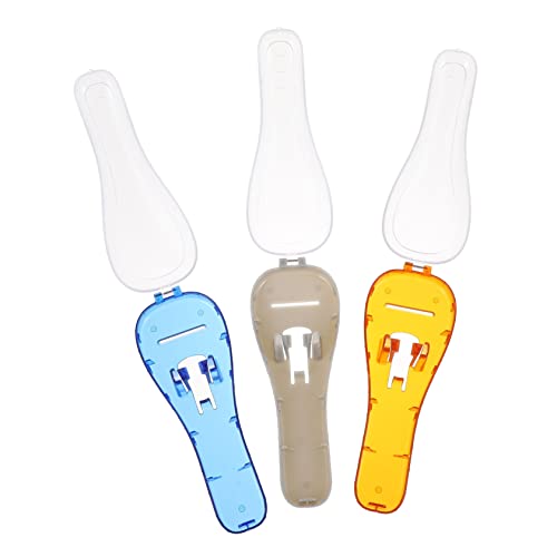 Beaupretty 2 Juegos Estuche Para Guardar Maquinillas De Afeitar Estuche Para Maquinillas De Afeitar Kit Para Cortar El Pelo Maquinilla De Afeitar Eléctrica Para Hombres Estuche 3 piezas*2