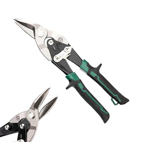 Aviation Shears – Straight Cut Shears, Metal Cutter | 10 Inch Precision Cutting Tool With Reinforced Lever Design, Professional Manufacturing Solution For Dom Renovation