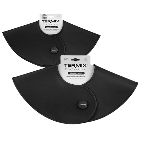 Termix Cape de Coupe Professionnel Magnétique Noir. Cape de Coupe Petit Format. Accessoire Professionnel de Coiffure – vue 4