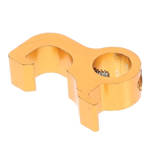 PRETYZOOM Accessoire de Verrouillage de Disjoncteur Miniature en Alliage D'aluminium Or Fente pour Ingénieurs et Électriciens, Dispositif de Sécurité Fiable