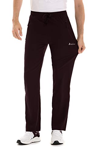 Image of clothin Mens Workout Athletic Pants Elastic-Waist Drawstring Pants for Sport Exercise Travel,Quick-Dry,Stretchy