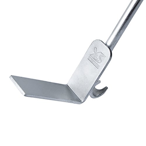 Rastrillo para cenizas MSY BIGSUNNY 18 pulgadas acero inox miniatura 4