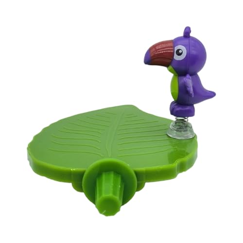 Duroecsain Juego De Perchas Para Loros | Bandeja Stand Jaula Percha De Hoja - Accesorios Para Jaula De Dormitorio Balcón Jardín
