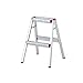 MHBGX Wielofunkcyjny składany stołek, drabinka stołek domowy aluminiowa drabina składana drabinka stołek w jodełkę drabina szeroki taboret drabinka