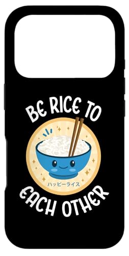 Funny Be Rice To Each Other �J���C�C���킢�����{�̔јq �X�}�z�P�[�X iPhone 17 Pro �p
