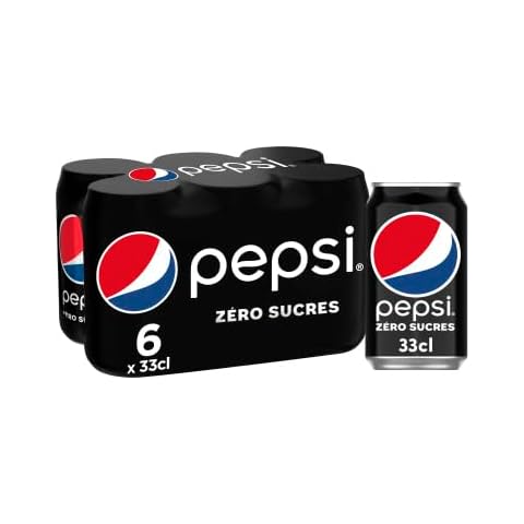 Pepsi Zero Sucres - Pack de 6 Cover