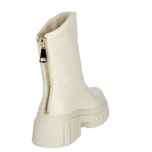 Bottines basses LAURA BIAGIOTTI femme 8289 en blanc confort et entretien facile