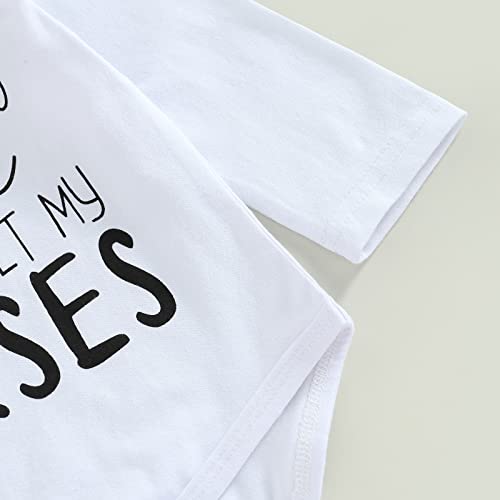 3pcs Newborn Baby Girl Boy Western Clothes Long Sleeve Letter Romper+Pattern Pants+Hat Fall Winter Outfits Set4