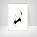 Produktbild Leinwand Malerei Wand Kunstdrucke,Im Nordischen Stil Modernen Abstrakten Sexy Lady Zurück Badeanzug Poster An Der Wand Bild Wohnzimmer Sofa Home Decoration Zeichnung Core Hängenden Bild Ohne Rahme