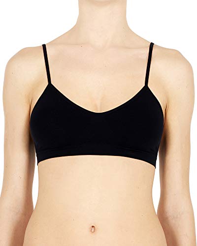 POMPEA Reggiseno Brassiere Feeling in Microfibra Set 4 Pezzi (S/M, Bianco)