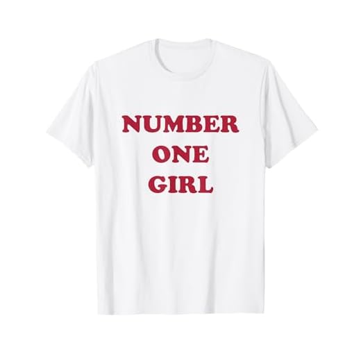 NUMBER ONE GIRL Camiseta