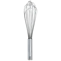 Tovolo Stainless Steel Kitchen Classic French Cooking, Blending, Mixing, Stirring, Whipping Tool as Mixer, Frother & Stirrer-Dishwasher Safe Whisker, 9" Beat Whisk, Silver