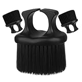 iplusmile 3 Stück Bartbürsten für Herren Kleine Knöchelbürste aus Kunststoff Tragbare...