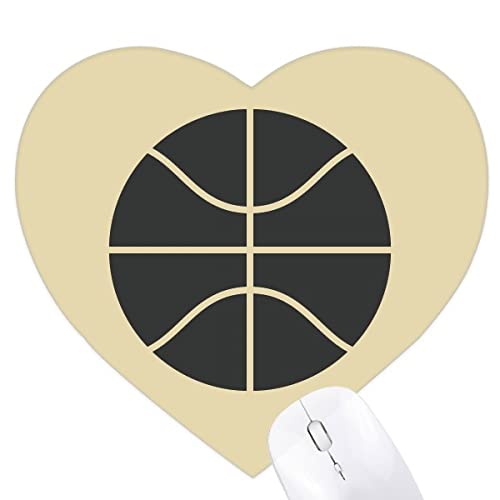 Tapis de souris basket en cœur pour embellir votre espace de télétravail