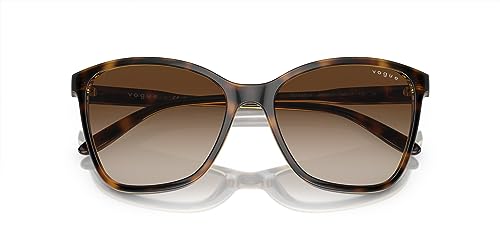 Vogue Eyewear VO5520S Sunglasses, Dark Havana/Brown Gradient, 56 mm by Vogue Eyewear - Used condition - Image 5