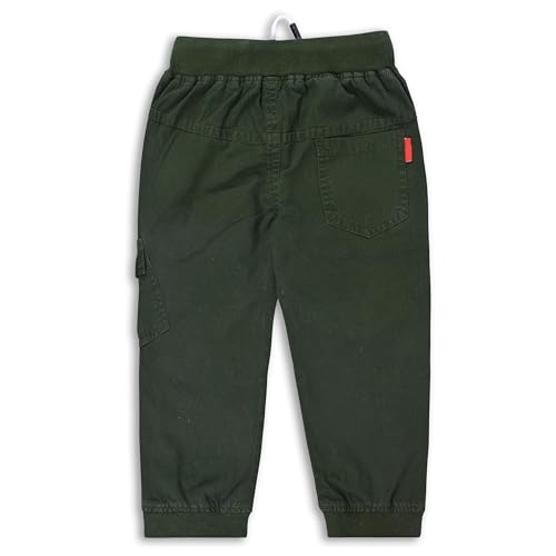 Image of Wish Karo Unisex Green Regular Fit Jeans Stretchable (js64)