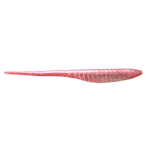 BKD 6" Shad/EEL Lure Pink Delight 10/Pack
