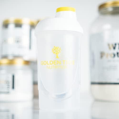GOLDEN TREE Nutrition Wave Shaker, 600 ml, bez BPA i DHE, uszczelnia 100%