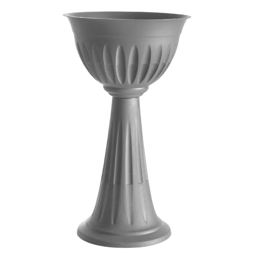 Bama 31903 Columna Maceta, Gris, 30x43x74,5 cm