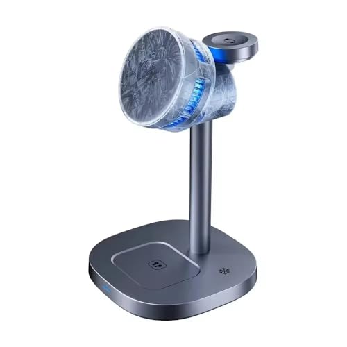 Chargeur magnétique sans fil 3 en 1 sur bureau pour iPhone et AirPods DrPhone