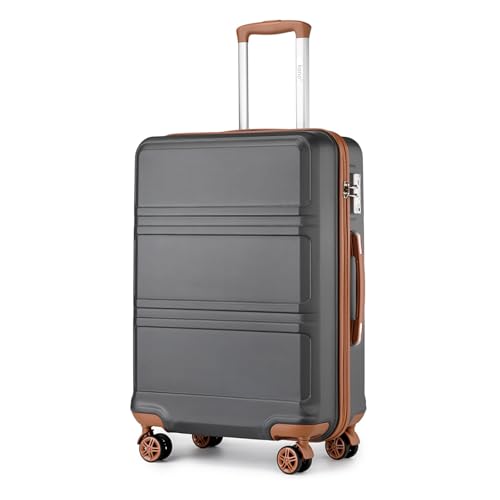 Image of Kono Large Suitcase Lightweight ABS+PC Hard Shell 28 inch Checked Luggage