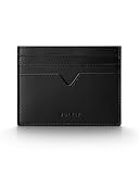 VULKIT Slim Minimalist Wallet for Men, RFID Blocking Credit Card Holder, Compact Front Pocket Wallet Holds 6+ Cards, Cash Notes & Coins, Easy Carry, Ultra Thin