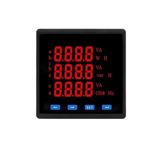 Compteur multifonctionnel LED pour surveiller les watts